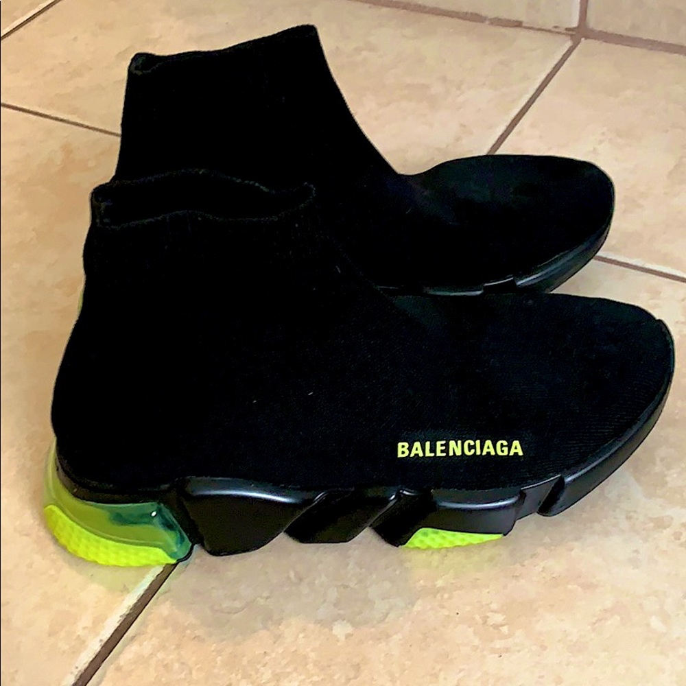 Balenciaga speed black volt